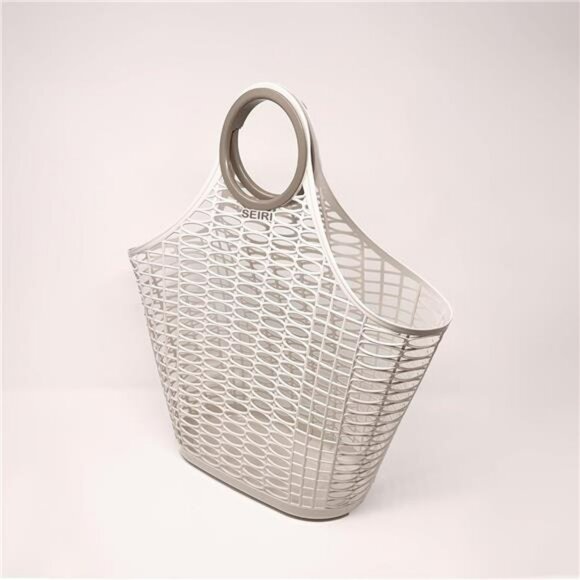 2 Pack Retro Jelly Tote Bags for Beach Pool Picnic Grocery Laundry Storage - Picture 7 of 8